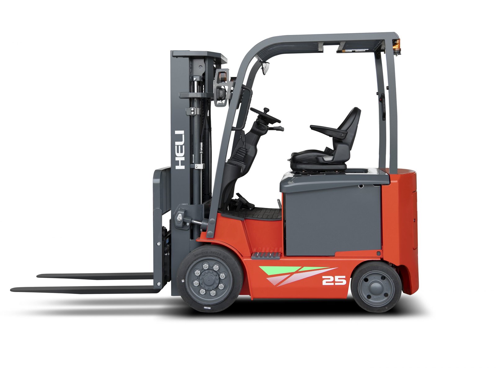 2-3.2t Electric Cushion Tire Forklift